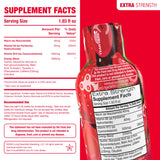 5-hour ENERGY botella en mano muestra tamaño compacto y portabilidad