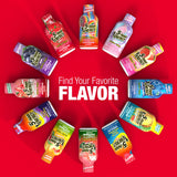 5-hour ENERGY etiqueta con ingredientes y vitaminas visibles