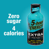 5-hour ENERGY comparación de tamaño para mostrar formato compacto y transporte fácil