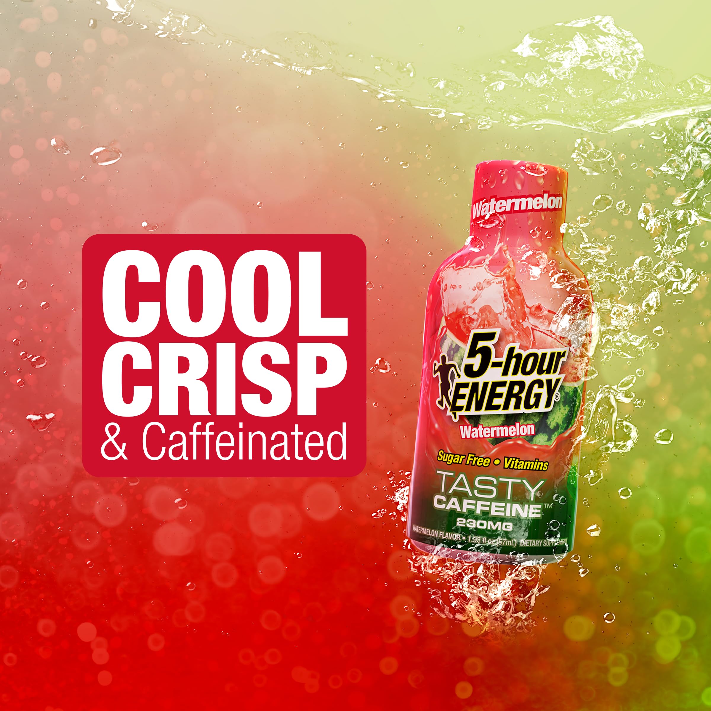 5-hour ENERGY detalle del envase resaltando tapa sellada y facilidad