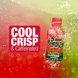 5-hour ENERGY detalle del envase resaltando tapa sellada y facilidad
