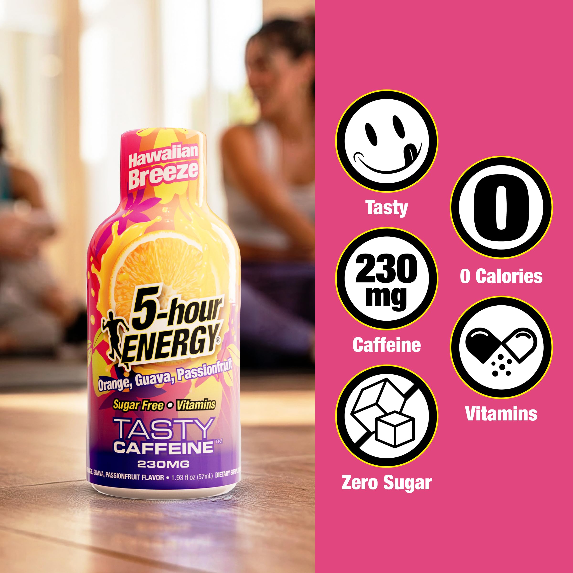 5-hour ENERGY botella en guantera para impulso en viajes y desplazamientos