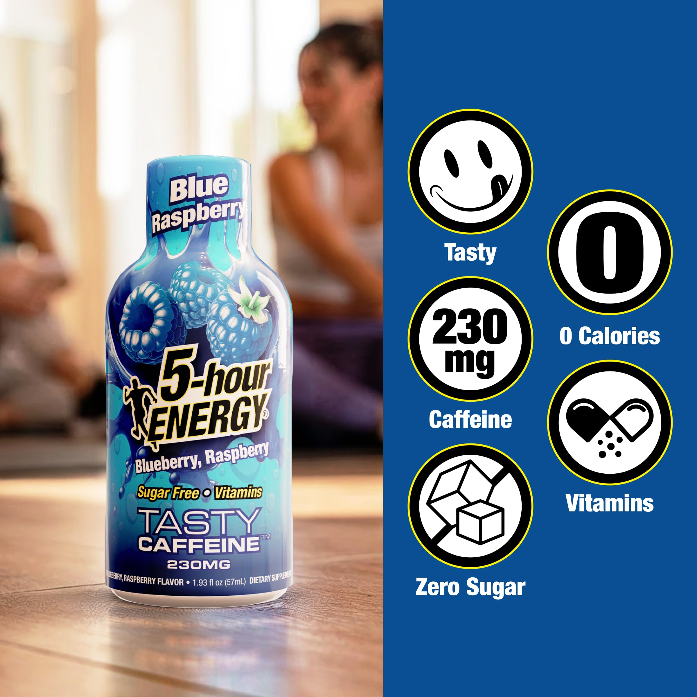 5-hour ENERGY uso en gimnasio ideal como impulso pre-entreno