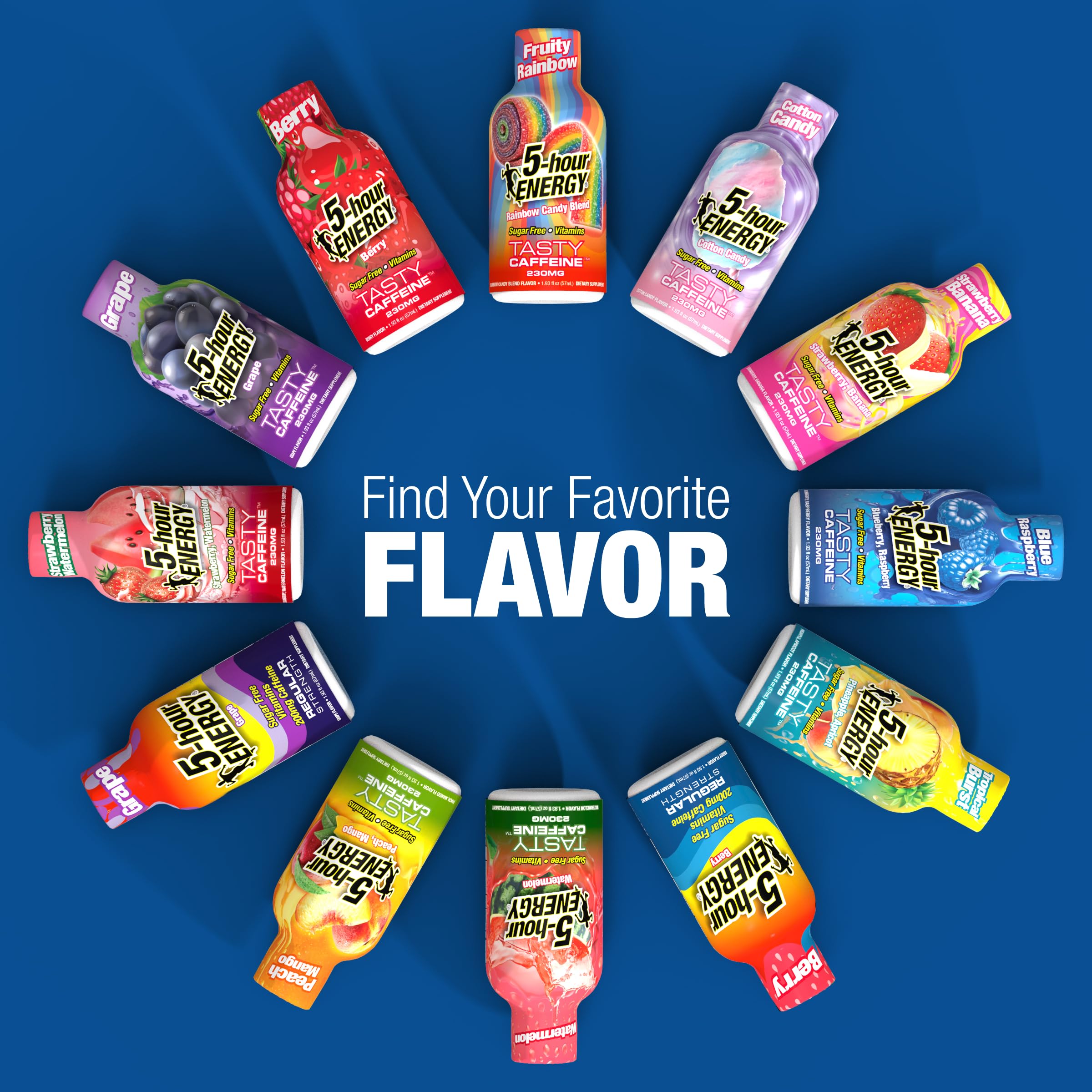 5-hour ENERGY etiqueta de ingredientes para transparencia y confianza
