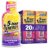 5-hour ENERGY frente del empaque Hawaiian Breeze mostrando conveniencia