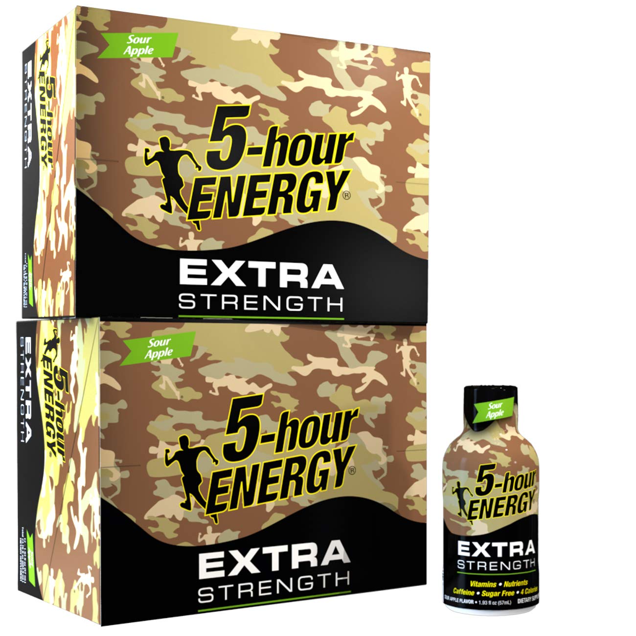 5-hour ENERGY frente del pack de 24 con beneficio portátil inmediato