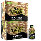 5-hour ENERGY frente del pack de 24 con beneficio portátil inmediato