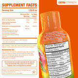 5-hour ENERGY shot en mano ilustra tamaño pequeño y facilidad de uso