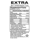 5-hour ENERGY detalle del líquido para apreciar textura y calorías bajas