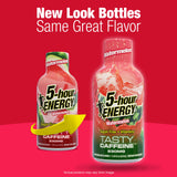 5-hour ENERGY color y textura del líquido con apariencia refrescante