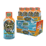 5-hour ENERGY frontal del envase mostrando diseño y beneficio energizante