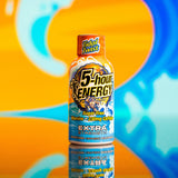 5-hour ENERGY uso en mano durante viaje, portabilidad y practicidad