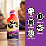 5-hour ENERGY empaque de 20 unidades Uva ideal para almacenar y usar a diario