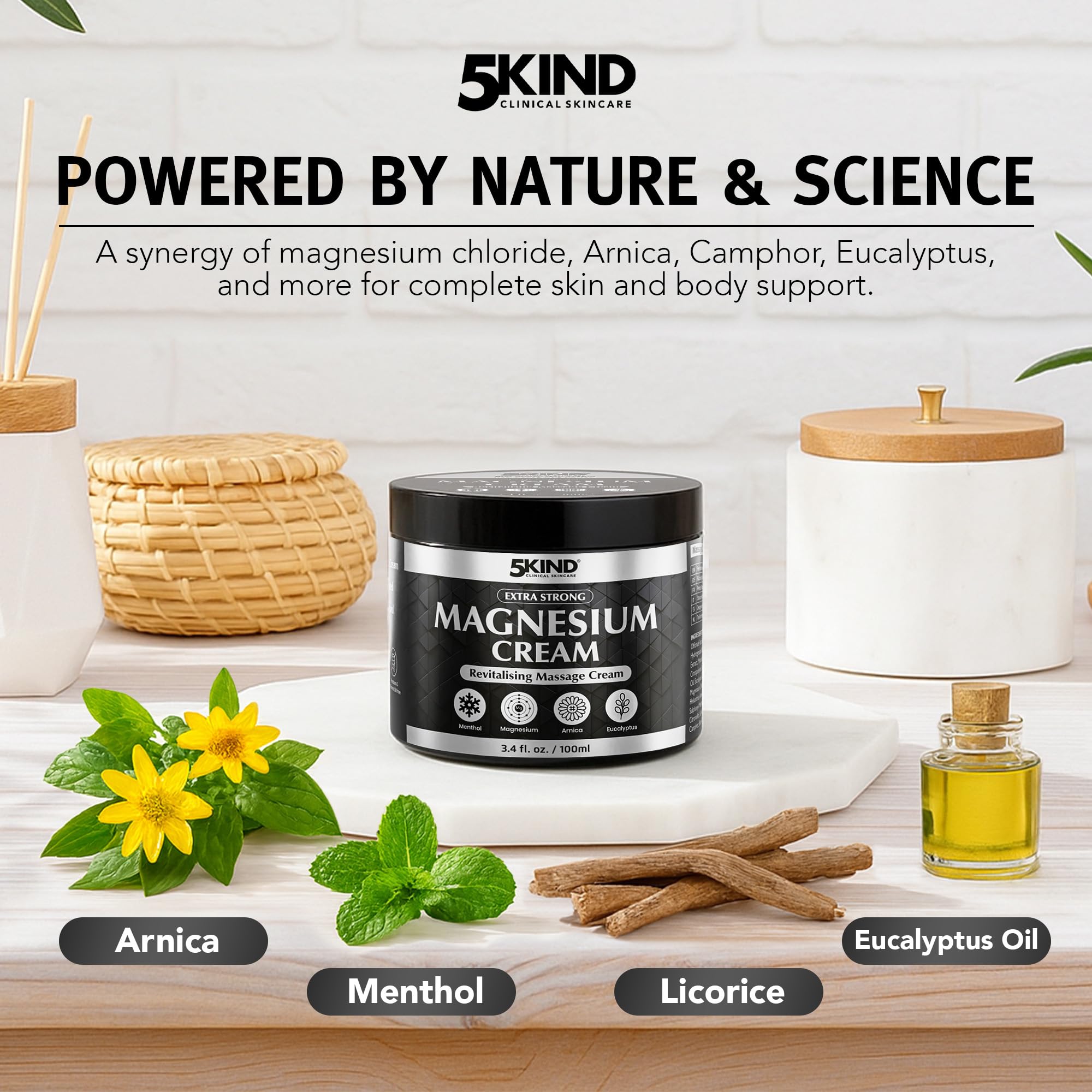 5Kind etiqueta con ingredientes visibles, transparencia formulación
