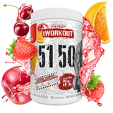 5% Nutrition 5150 bebida preparada en vaso lista antes de entrenar