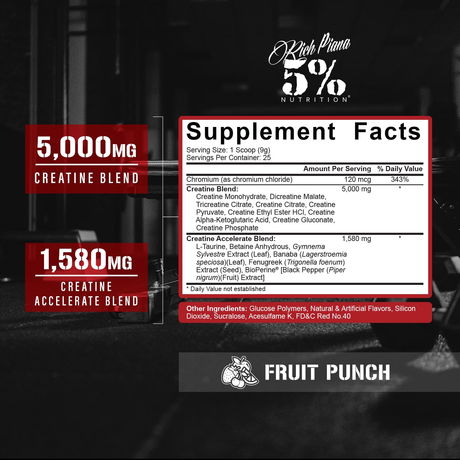 5% Nutrition textura del polvo micronizado para mezcla rápida
