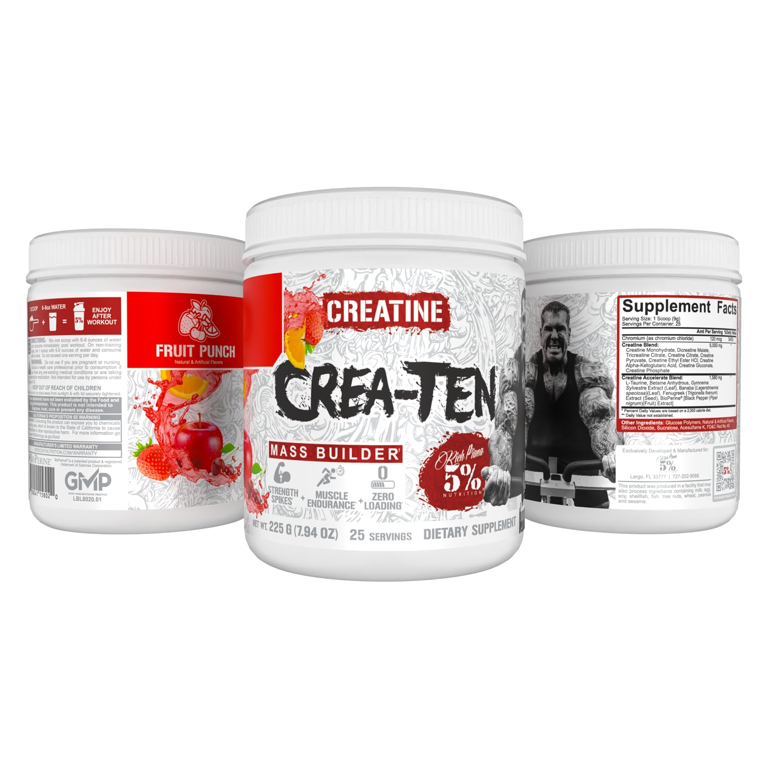 5% Nutrition toma pre-entreno para más potencia y recuperación
