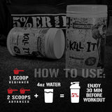 5% Nutrition bebida preparada Kill It Wildberry para antes del entrenamiento