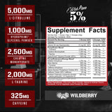 5% Nutrition textura del polvo Kill It destacando mezcla fina