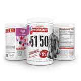 5% Nutrition 5150 primer plano del polvo mostrando textura fina y mezcla rápida