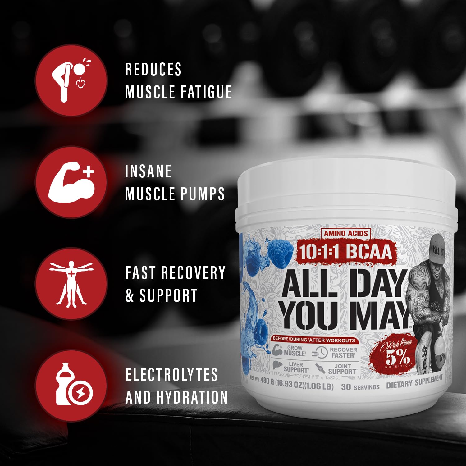 5% Nutrition bebida preparada en vaso para hidratación efectiva