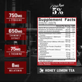5% Nutrition textura del polvo Honey Lemon Tea, mezcla fácil y sabrosa