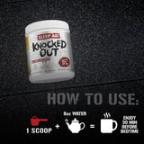 5% Nutrition vaso con mezcla preparada para tomar antes de dormir