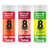 8Greens tubo frontal mostrando la presentación y conveniencia diaria