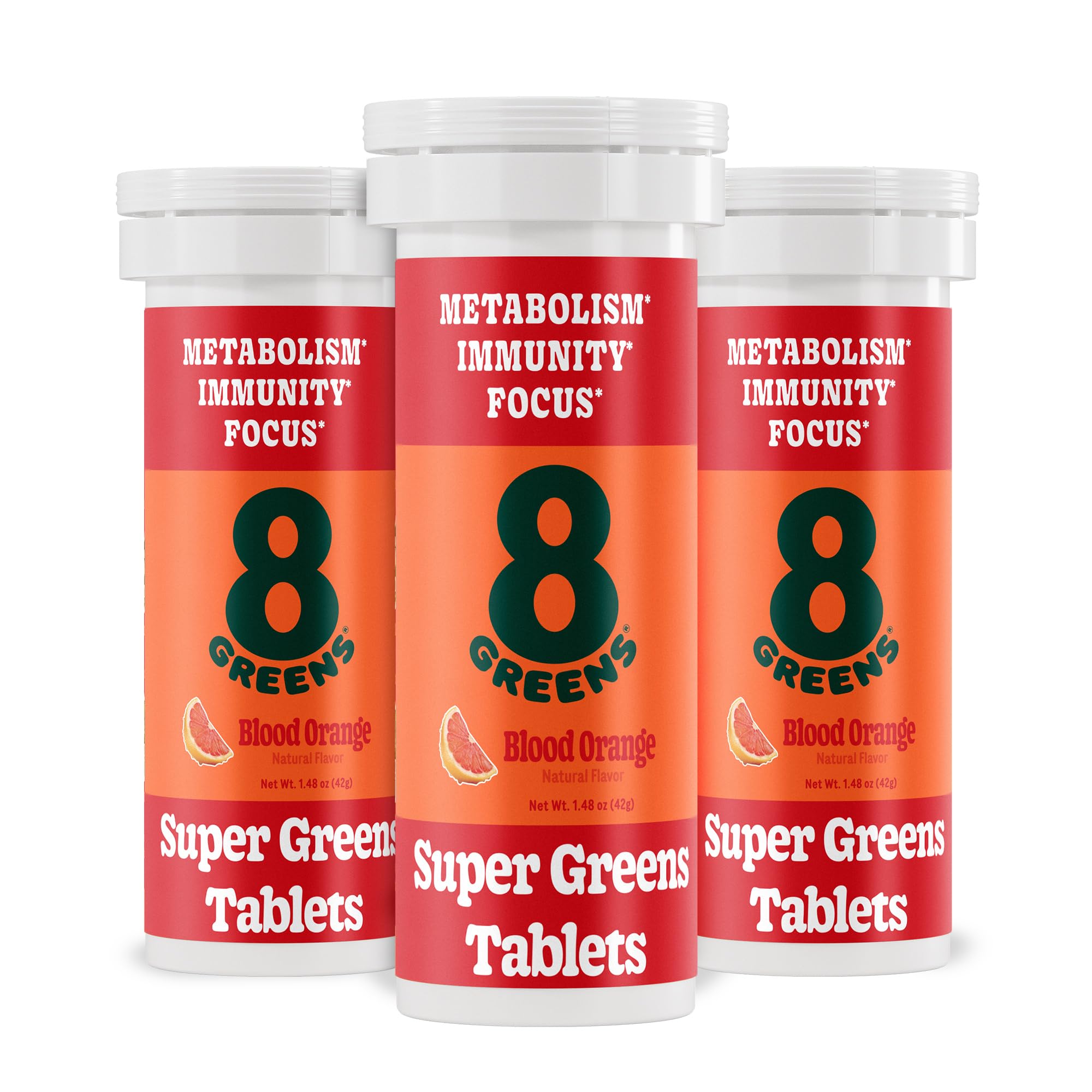 8Greens tubo frontal mostrando envase y conveniencia de transporte