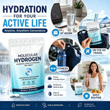 A Better You botella de viaje con agua hidrogenada lista para beber