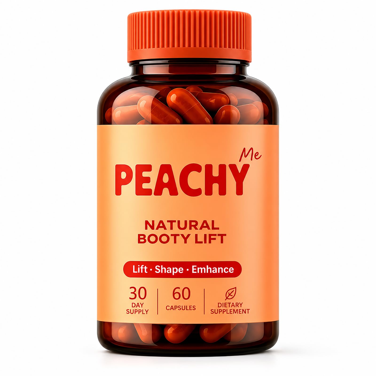 A Better You frasco Peachy Me frontal mostrando etiqueta clara y beneficios