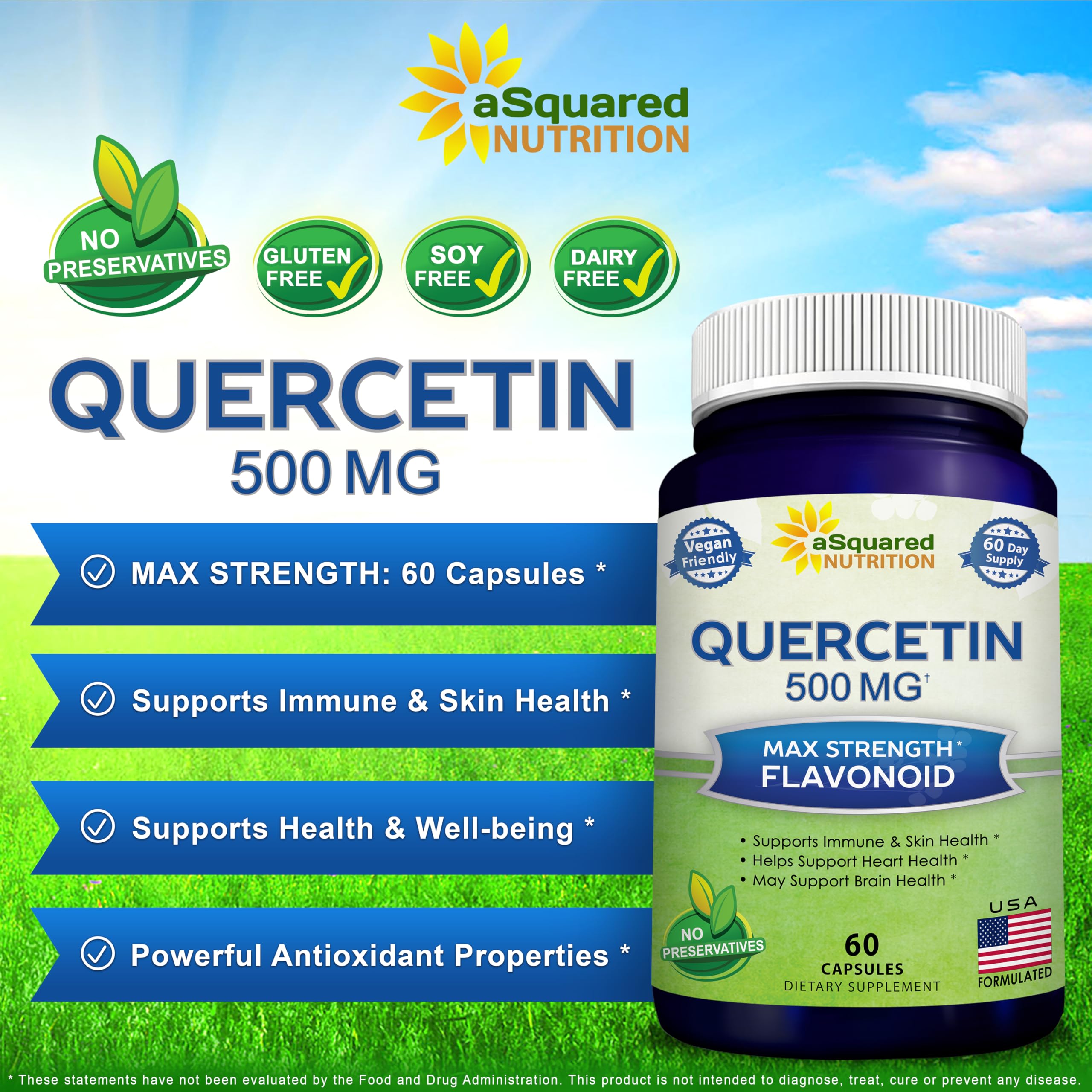 aSquared Nutrition cápsulas en mano para apreciar tamaño y dosis conveniente