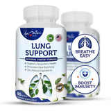 AAMATEC LIFE envase frontal mostrando el nombre y beneficio para pulmones