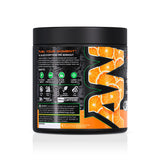 ABE All Black Everything estilo de vida con taza Tang Orange, destacando sabor cítrico y motivación pre-entreno