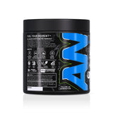ABE all black everything frasco abierto mostrando color y aroma Blue Razz