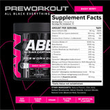 ABE all black everything varios envases mostrando variedad de sabores atractivos