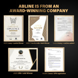 Abline selección de semillas y algas que ilustran ingredientes naturales variados