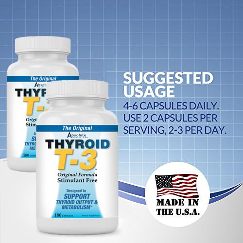Absolute Nutrition ingredientes clave guggul y L‑tirosina para apoyo tiroideo