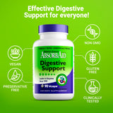 AbsorbAid textura del contenido en aproximación para indicar pureza vegetal