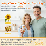 ABYSSUS etiqueta nutricional mostrando fosfatidilcolina y pureza