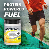 Accelerade bebida preparada en vaso lista para hidratar y recuperar energía