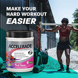 Accelerade etiqueta nutricional y lista de ingredientes para información clara