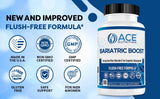 ACE NUTRITION bote 90 días enfatizando conveniencia y suministro prolongado