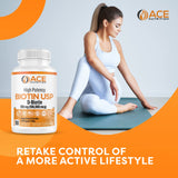 ACE NUTRITION harina de arroz orgánica como relleno, ingrediente natural