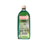Aceite De Manzanilla frasco frontal mostrando etiqueta clara y volumen 100 ml, beneficio aplicación prolongada