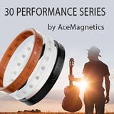 AceMagnetics pulsera en ambiente de músico resaltando confort en largas sesiones