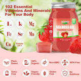 ACEYO detalle de textura del gel, consistencia suave y cremosa lista para mezclar