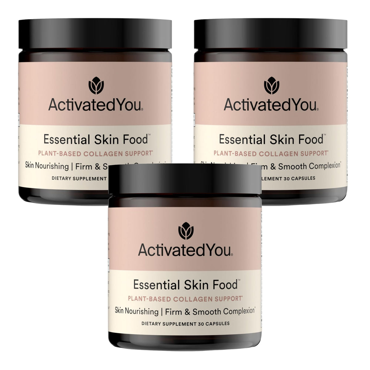 ACTIVATEDYOU frasco frontal mostrando etiqueta clara y beneficios