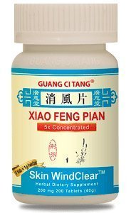 ActiveHerb frasco de Xiao Feng Pian 200 píldoras, envase práctico y conservación