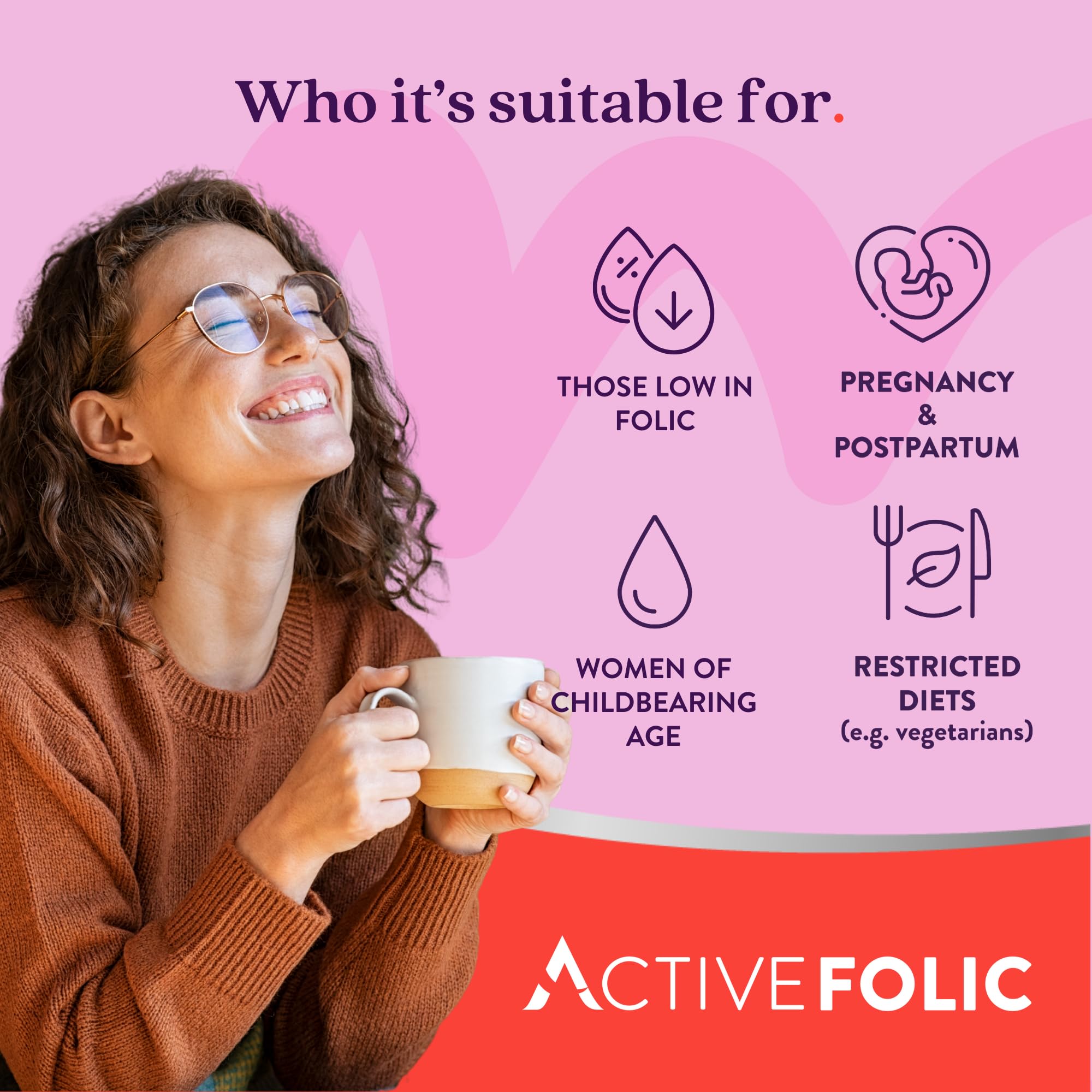 ACTIVEIRON mujer tomando cápsula en rutina matinal energía diaria